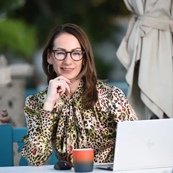 Headshot of Evelyn O'Donoghue, founder of Purisoul